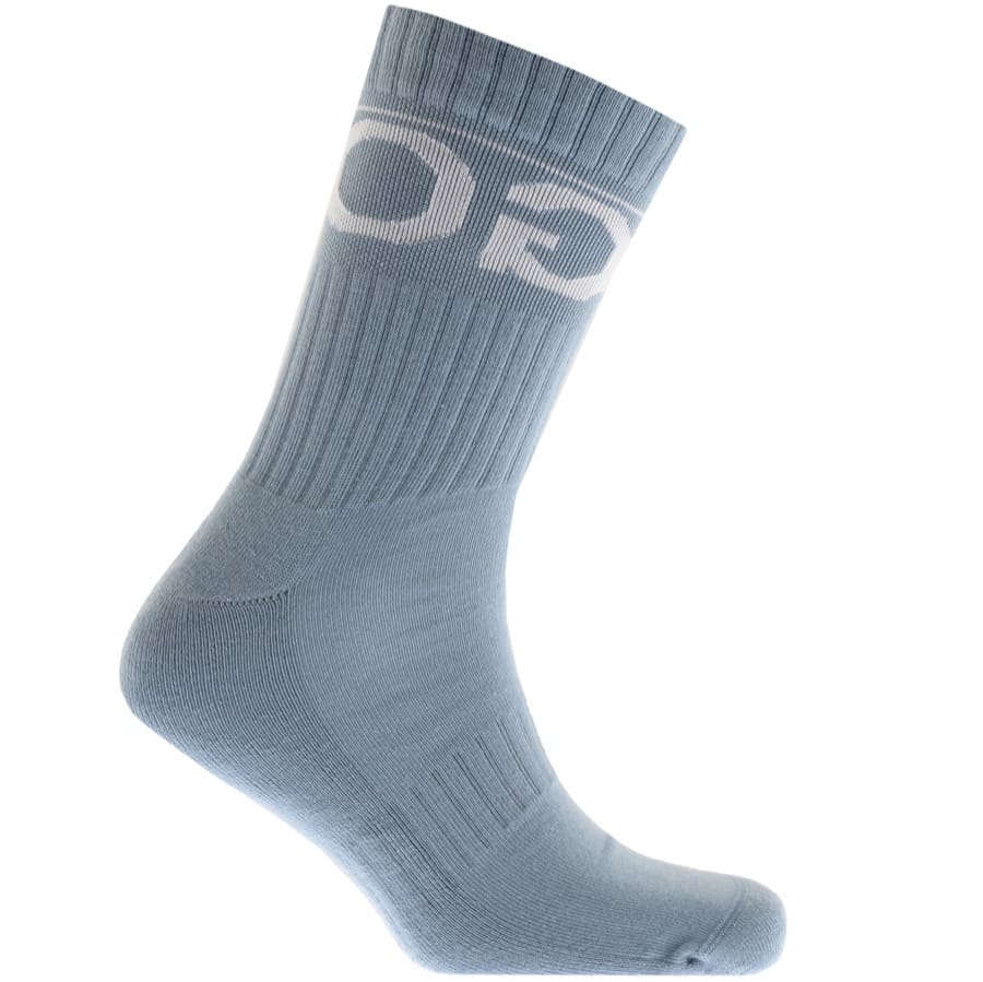 Alternative Image for ProductHUGO Logo Sport Double Pack Socks Blue3